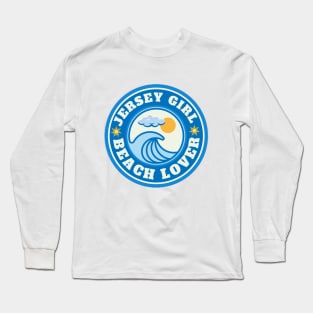 Jersey Girl Beach Lover Long Sleeve T-Shirt